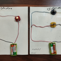 مدارهای الکتریکی علوم چهارم ابتدایی دبستان هیأت امنایی شیخ محمد خیابانی 